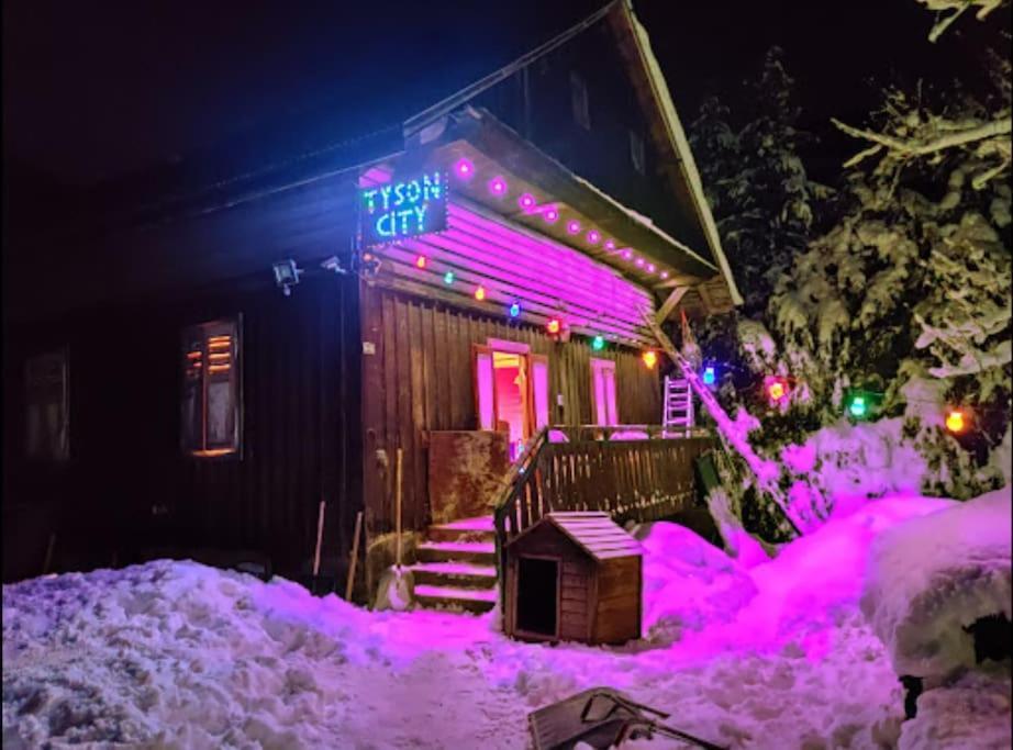 Chalet 8 Personnes + Grand Terrain Et Riviere Entremont Extérieur photo