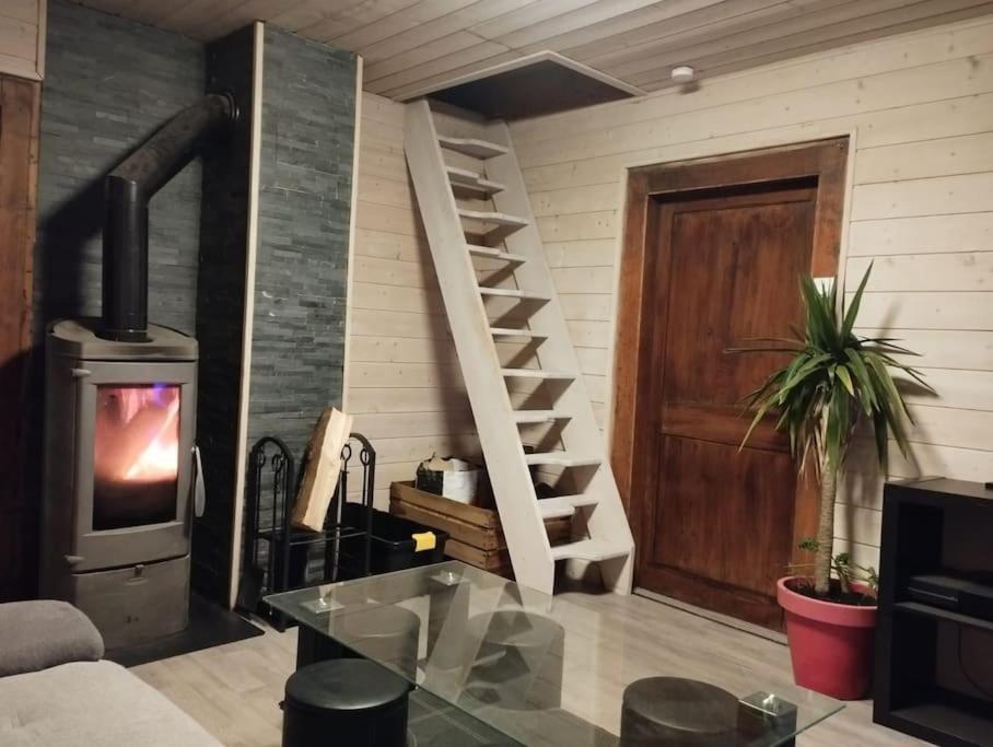 Chalet 8 Personnes + Grand Terrain Et Riviere Entremont Extérieur photo