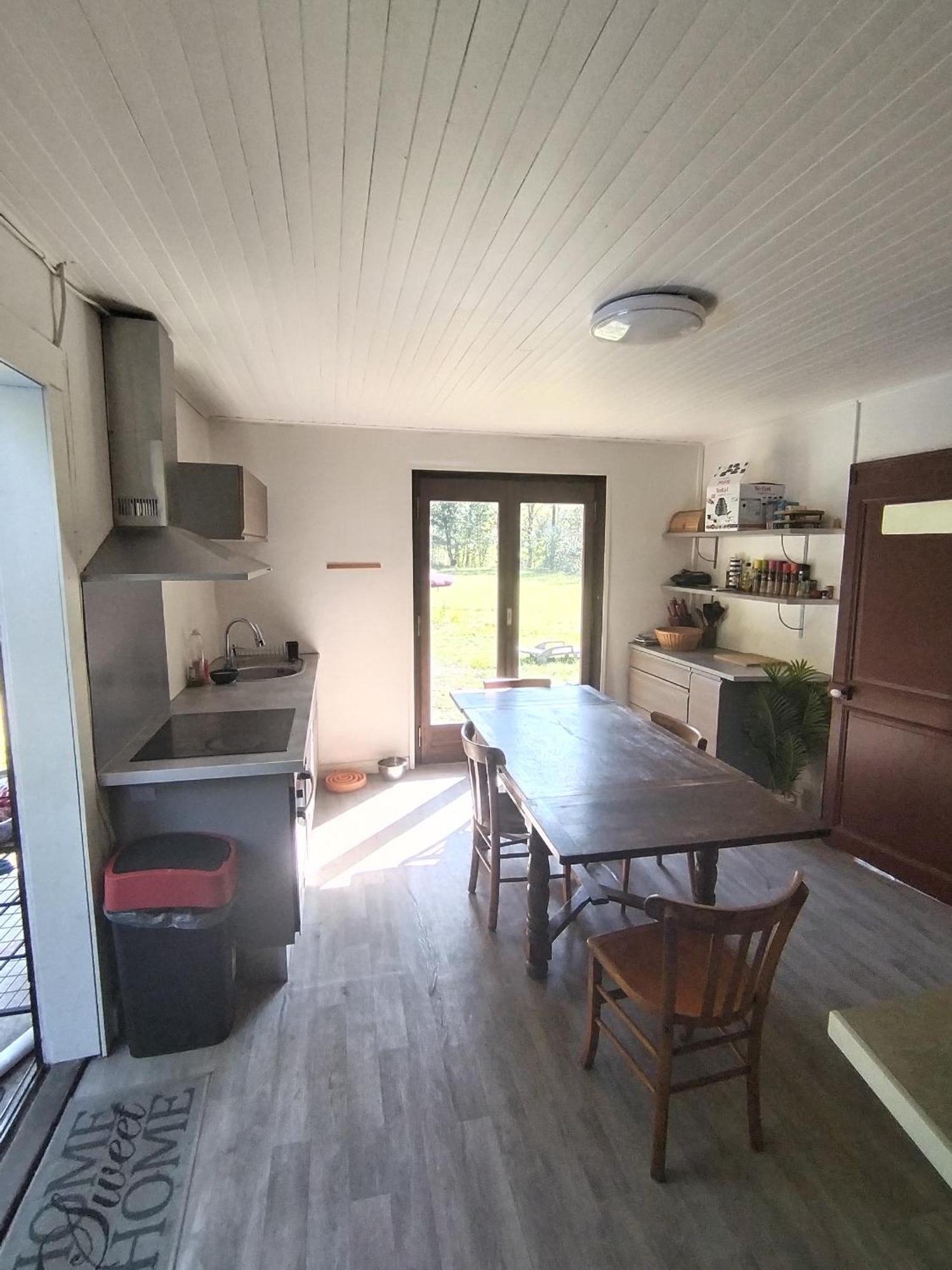Chalet 8 Personnes + Grand Terrain Et Riviere Entremont Extérieur photo